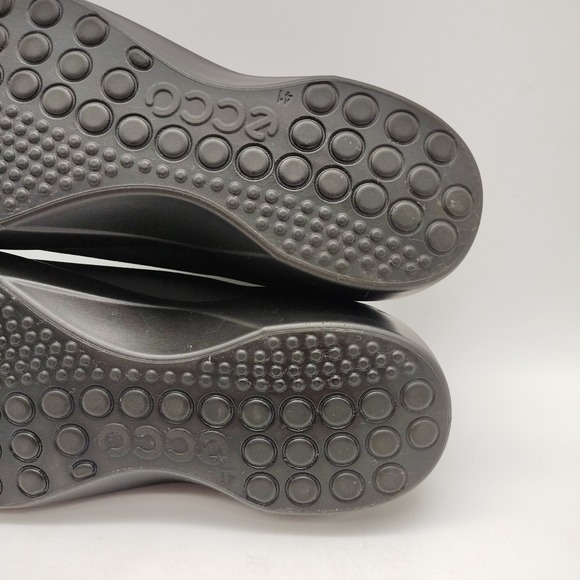 ECCO Womens Soft 7 GTX Gore-Tex Size EU 41 US 10 Slip On Shoes Black Stretch - Picture 8 of 10